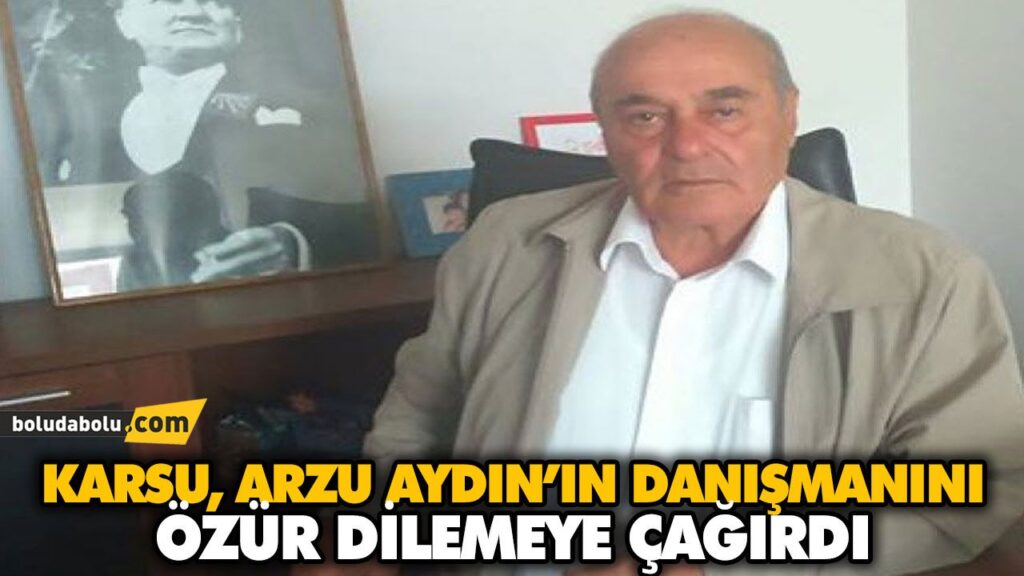 KARSU ARZU AYDIN’IN DANIŞMANINI ÖZÜR DİLEMEYE ÇAĞIRDI KARSU ARZU AYDIN’IN DANIŞMANINI ÖZÜR DİLEMEYE ÇAĞIRDI