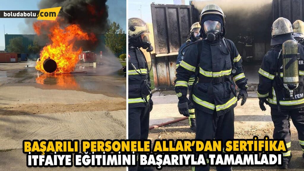 BAŞARILI PERSONELE ALLAR’DAN SERTİFİKA BAŞARILI PERSONELE ALLAR’DAN SERTİFİKA