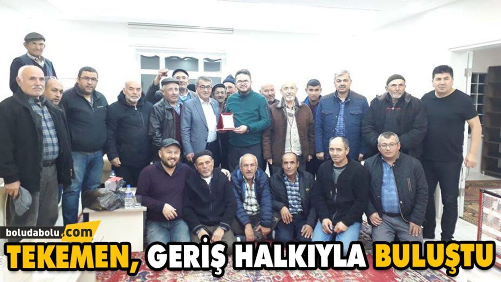 TEKEMEN’DEN GERİŞ KÖYÜ DERNEĞİNE TEŞEKKÜR TEKEMEN’DEN GERİŞ KÖYÜ DERNEĞİNE TEŞEKKÜR