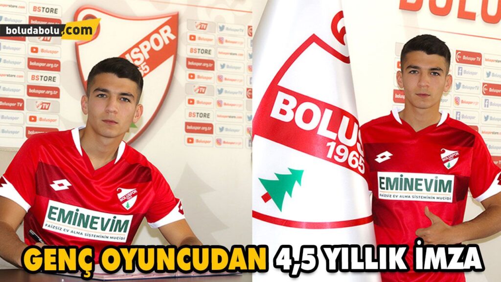 GENÇ OYUNCUDAN 4,5 YILLIK İMZA GENÇ OYUNCUDAN 4,5 YILLIK İMZA