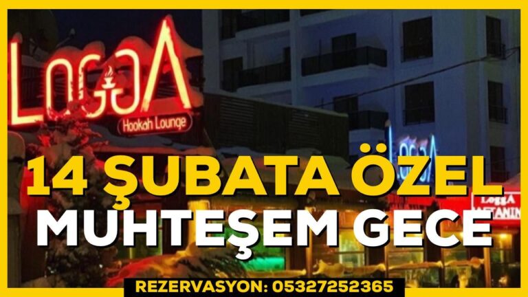 EĞLENCENİN ADRESİNİ ARAYAN ÇİFTLERE ÖNERİLİR