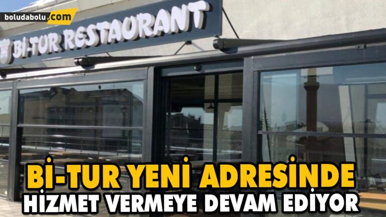 Bİ-TUR YENİ ADRESİNDE HİZMET VERMEYE DEVAM EDİYOR