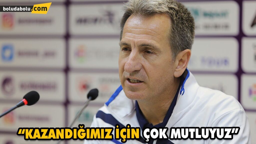 “KAZANDIĞIMIZ İÇİN ÇOK MUTLUYUZ” “KAZANDIĞIMIZ İÇİN ÇOK MUTLUYUZ”