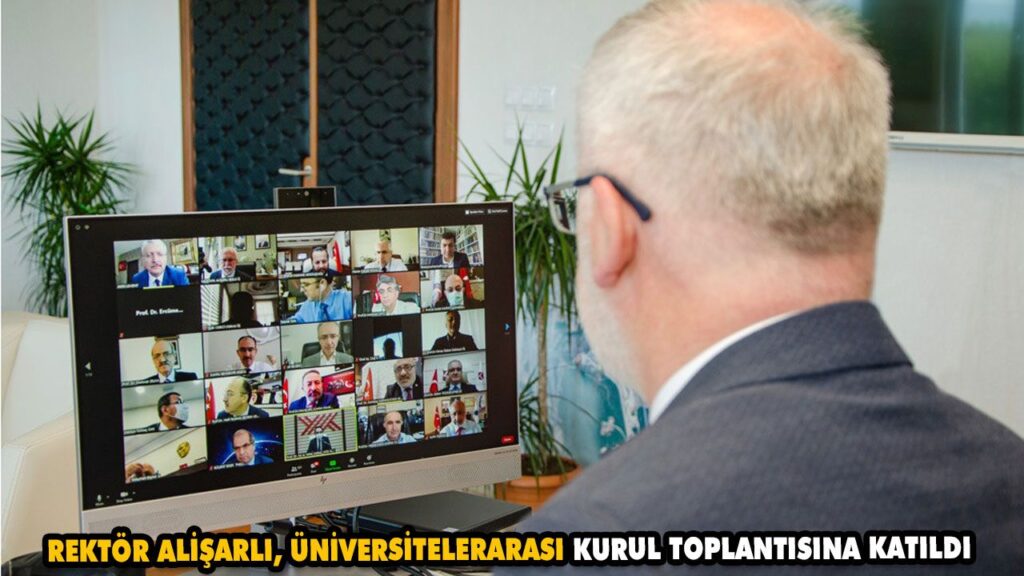 REKTÖR ALİŞARLI, ÜNİVERSİTELERARASI KURUL TOPLANTISINA KATILDI REKTÖR ALİŞARLI, ÜNİVERSİTELERARASI KURUL TOPLANTISINA KATILDI