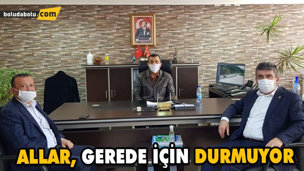 ALLAR, GEREDE İÇİN DURMUYOR ALLAR, GEREDE İÇİN DURMUYOR