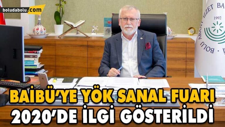 BAİBÜ YÖK SANAL FUAR’DA ANLATILDI