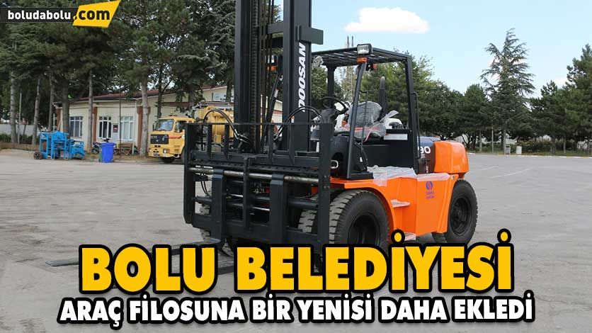 BOLU BELEDİYESİ ARAÇ FİLOSUNA BİR YENİSİ DAHA EKLEDİ BOLU BELEDİYESİ ARAÇ FİLOSUNA BİR YENİSİ DAHA EKLEDİ