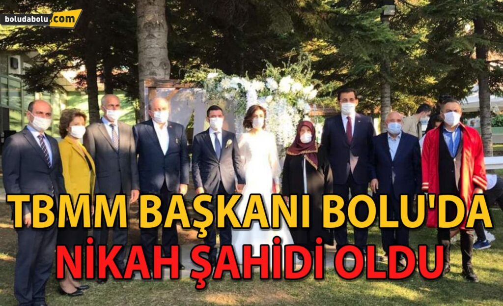 TBMM BAŞKANI BOLU’DA NİKAH KIYDI TBMM BAŞKANI BOLU’DA NİKAH KIYDI