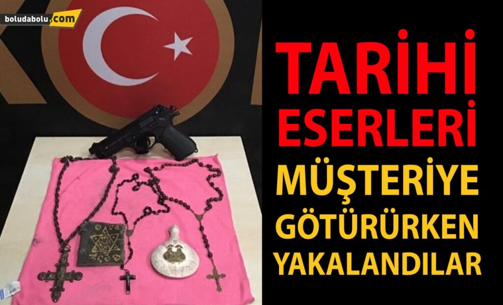 Bolu’da tarihi eser operasyonu: 2 gözaltı Bolu’da tarihi eser operasyonu: 2 gözaltı