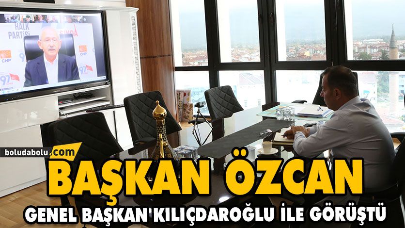 BAŞKAN ÖZCAN, GENEL BAŞKAN KILIÇDAROĞLU İLE GÖRÜŞTÜ BAŞKAN ÖZCAN, GENEL BAŞKAN KILIÇDAROĞLU İLE GÖRÜŞTÜ