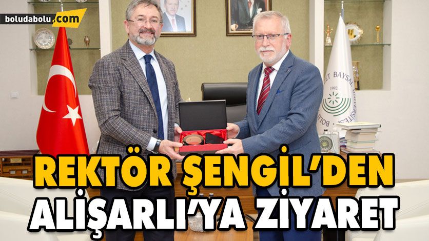 REKTÖR AHMET ZEKİ ŞENGİL’DEN ALİŞARLI’YA ZİYARET REKTÖR AHMET ZEKİ ŞENGİL’DEN ALİŞARLI’YA ZİYARET