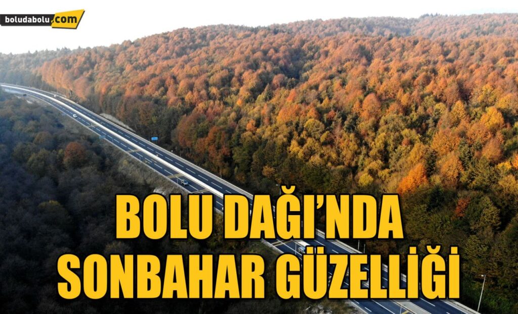 İstanbul’un Anadolu’ya açılan kapısı Bolu Dağı’nda sonbahar güzelliği İstanbul’un Anadolu’ya açılan kapısı Bolu Dağı’nda sonbahar güzelliği