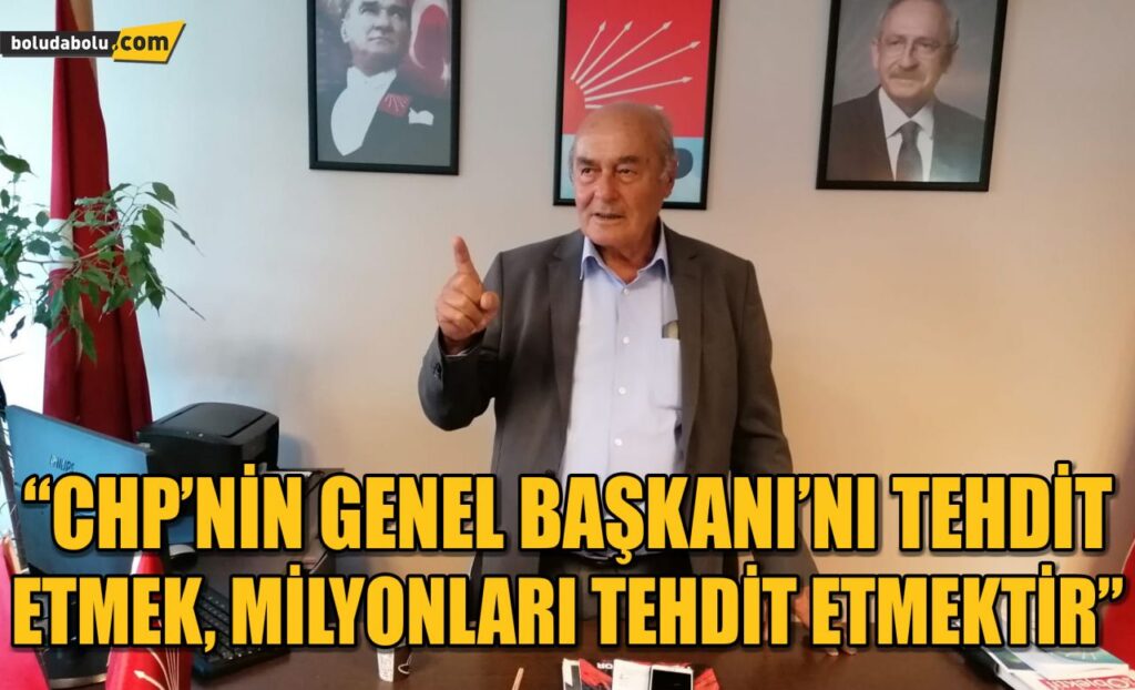 Başkan Karsu; “CHP’nin Genel Başkanı’nı tehdit etmek, milyonları tehdit etmektir” Başkan Karsu; “CHP’nin Genel Başkanı’nı tehdit etmek, milyonları tehdit etmektir”