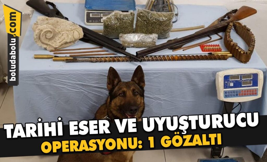 Bolu’da tarihi eser ve uyuşturucu operasyonu: 1 gözaltı Bolu’da tarihi eser ve uyuşturucu operasyonu: 1 gözaltı