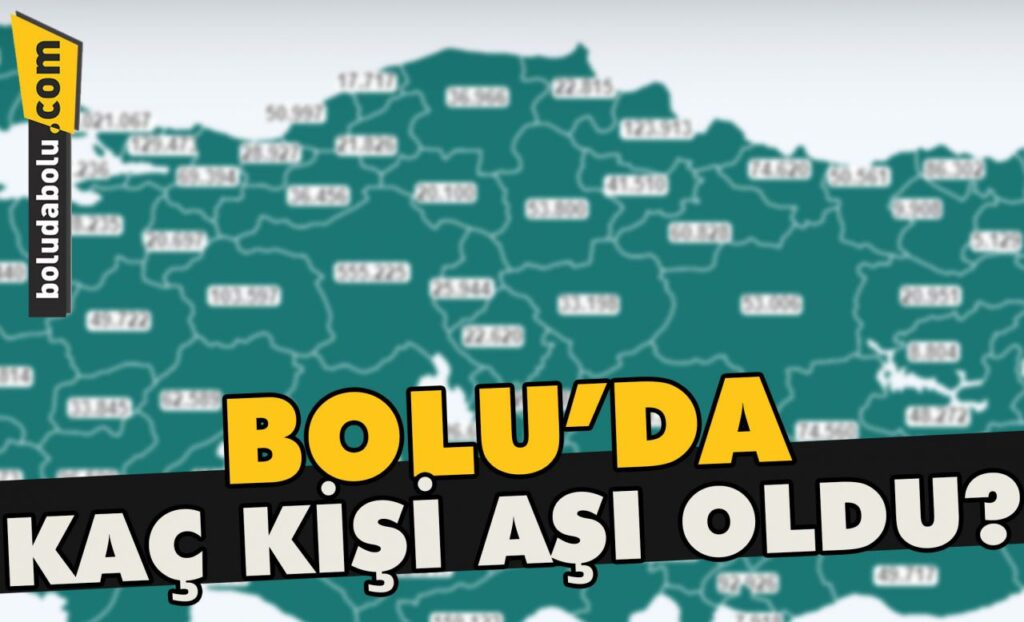 Bolu’da kaç kişi aşı oldu? Bolu’da kaç kişi aşı oldu?