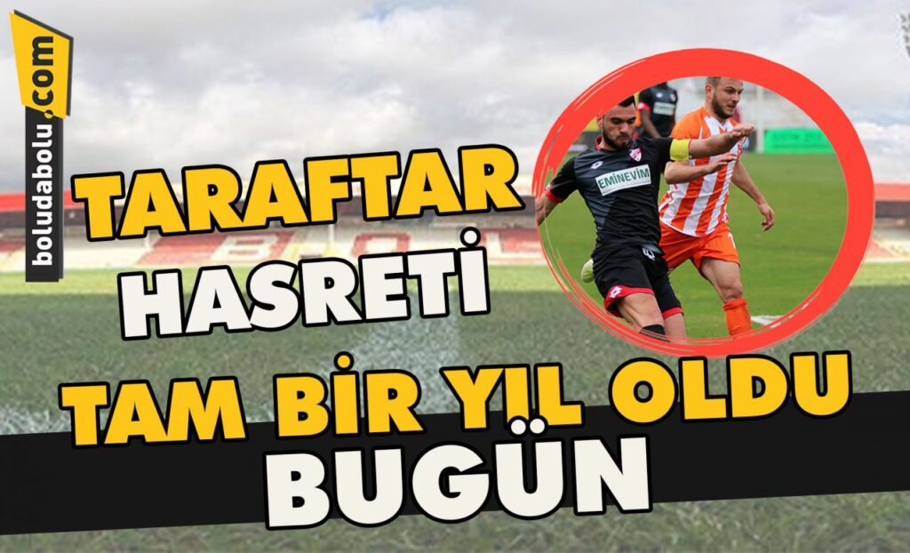 Taraftar hasreti, tam bir yıl oldu bugün Taraftar hasreti, tam bir yıl oldu bugün