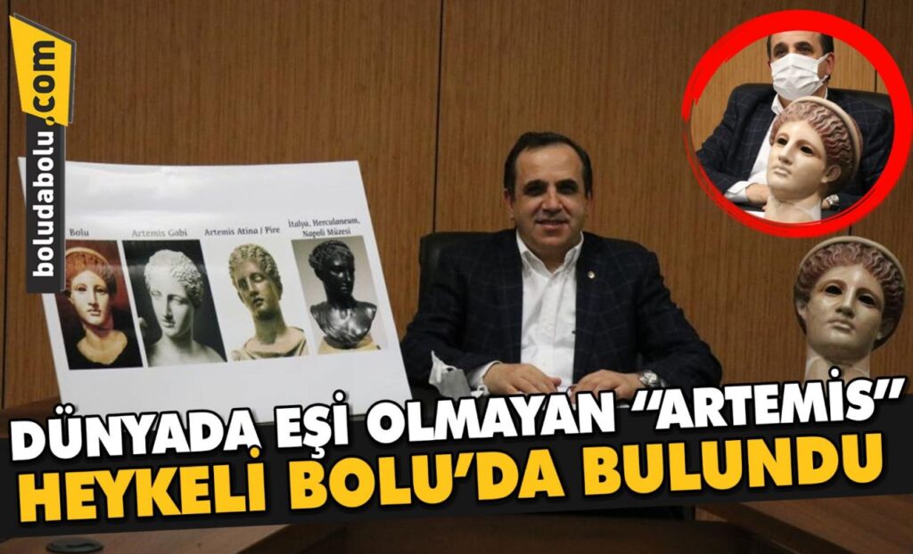 Dünyada eşi olmayan ‘Artemis’ heykeli müzede bulundu Dünyada eşi olmayan ‘Artemis’ heykeli müzede bulundu