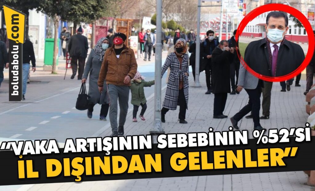 Vaka artışının sebebini vali böyle açıkladı Vaka artışının sebebini vali böyle açıkladı