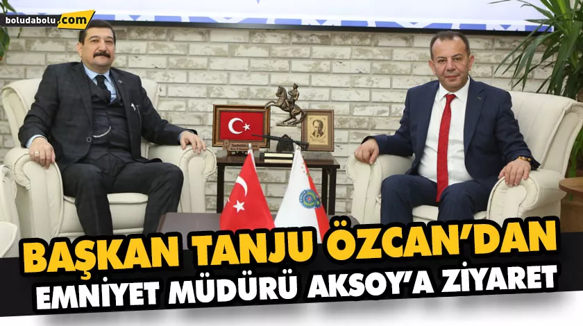İL EMNİYET MÜDÜRÜ SADETTİN AKSOY’A ZİYARET İL EMNİYET MÜDÜRÜ SADETTİN AKSOY’A ZİYARET