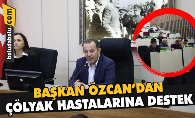 Başkan Özcan’dan çölyak hastalarına destek
