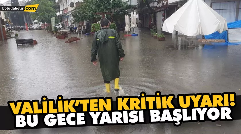 VALİLİK’TEN KRİTİK UYARI! VALİLİK’TEN KRİTİK UYARI!