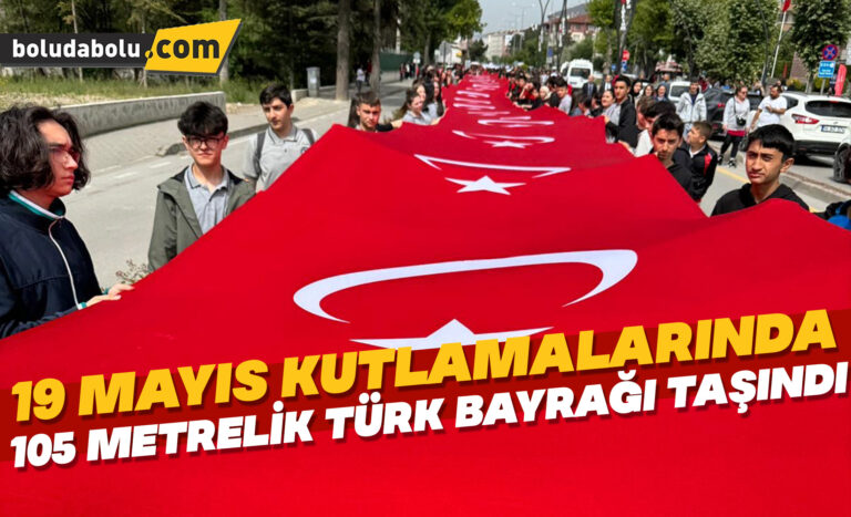 Bolu’da 19 Mayıs Atatürk’ü Anma, Gençlik ve Spor Bayramı kutlandı