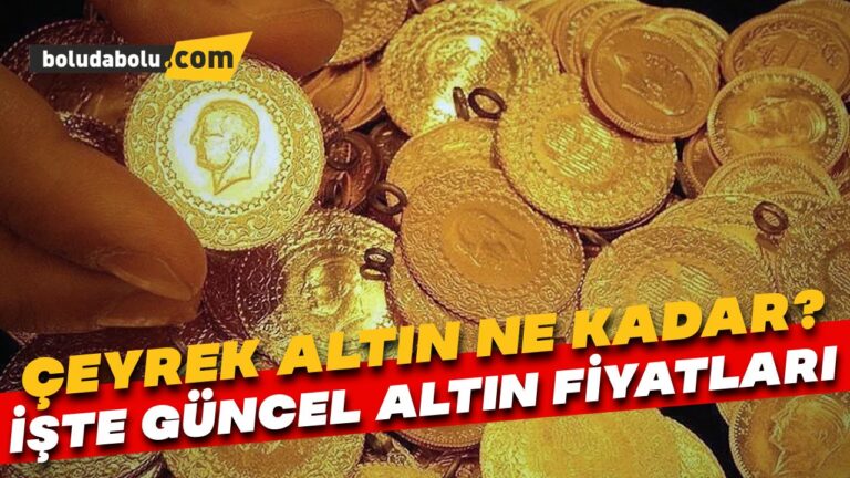 Çeyrek altın ne kadar ?