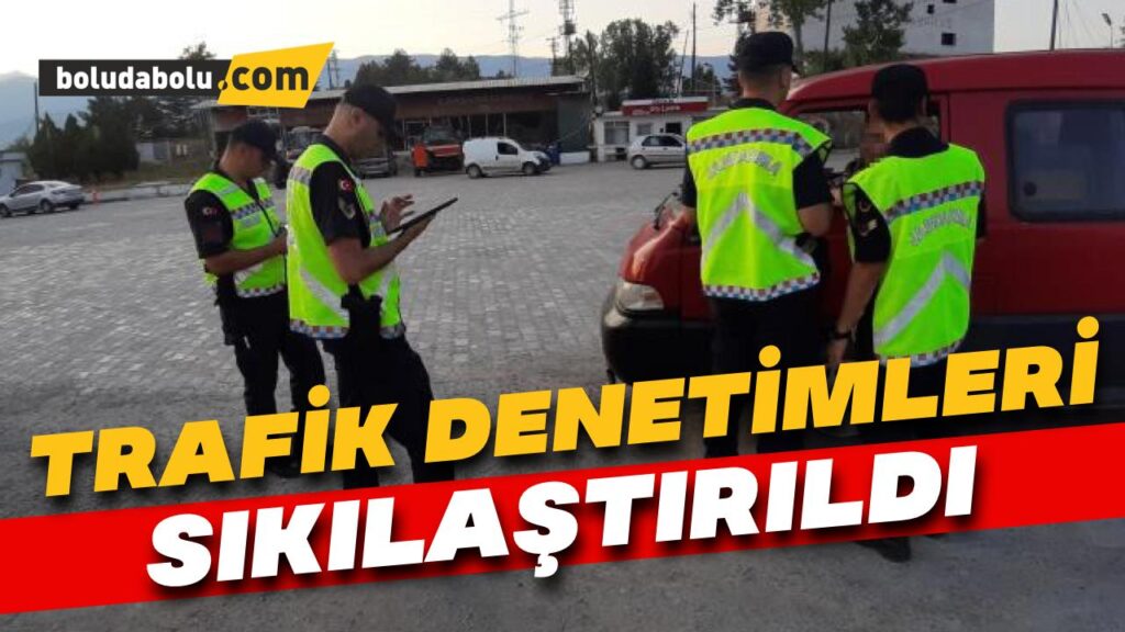 Trafik denetimleri sıkılaştırıldı Trafik denetimleri sıkılaştırıldı