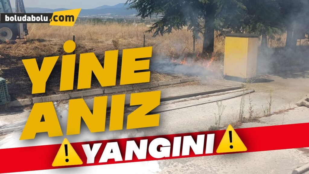 Akaryakıt istasyonunun yanında anız yangını çıktı Akaryakıt istasyonunun yanında anız yangını çıktı