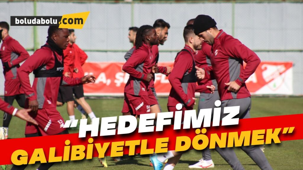 “Hedefimiz galibiyetle dönmek”