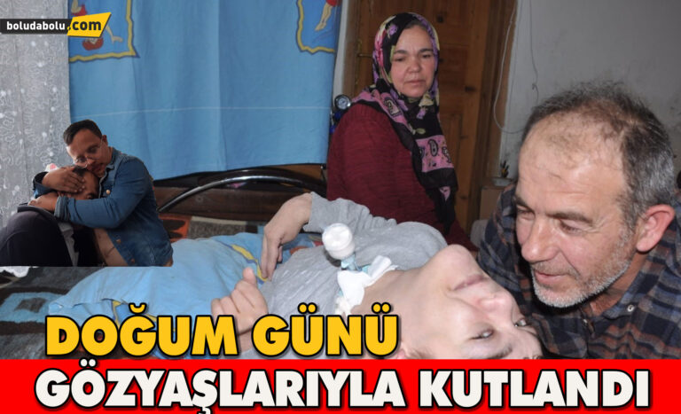 Hayatını kaybeden özel bireyin doğum günü gözyaşlarıyla kutlandı