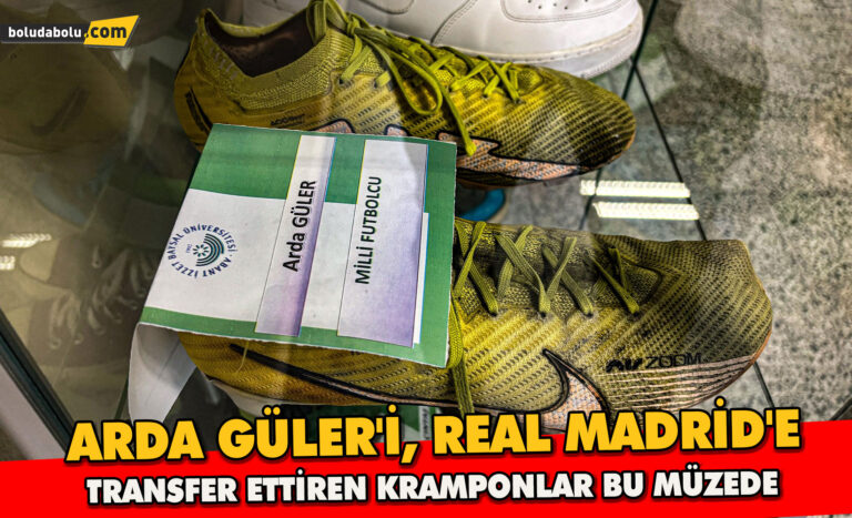 Arda Güler’i, Real Madrid’e transfer ettiren kramponlar bu müzede