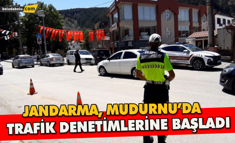 Jandarma, Mudurnu’da Trafik Denetimlerine Başladı - Haber