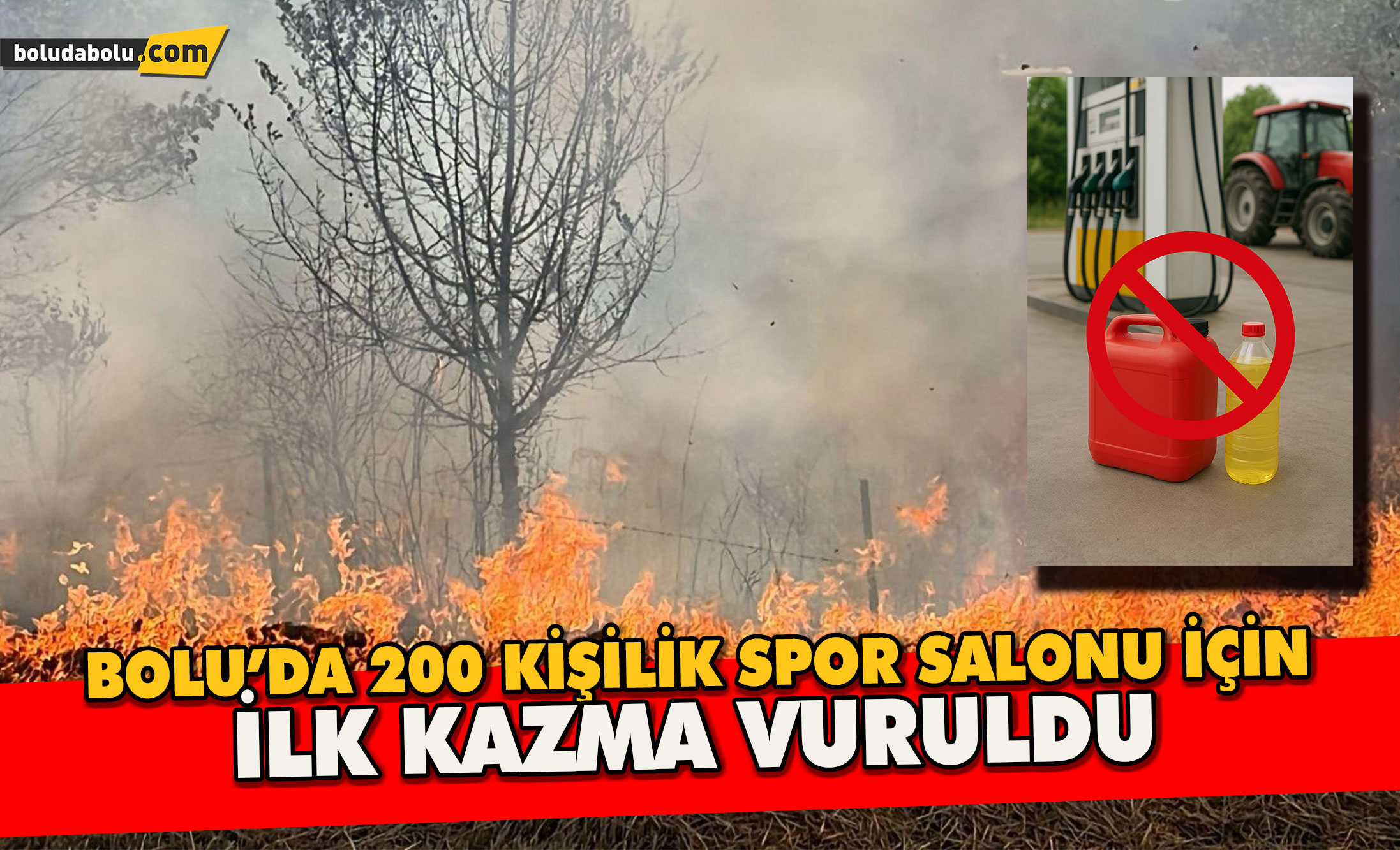 Bolu’da bidonla akaryakıt satışına yasak